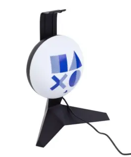 Стойка за слушалки с лампа Paladone : PlayStation - Head Light (Headphones Stand)