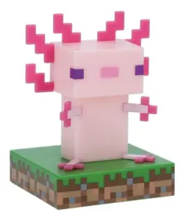 Лампа Paladone Icons: Minecraft – Axolotl Light