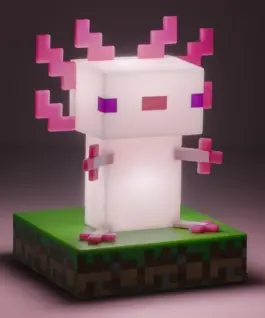 Alternative view of Лампа Paladone Icons: Minecraft - Axolotl Light
