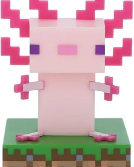Лампа Paladone Icons: Minecraft - Axolotl Light