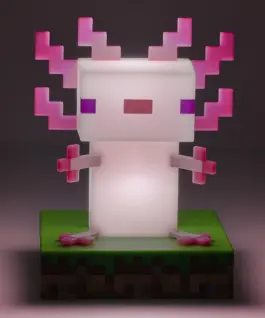Лампа Paladone Icons: Minecraft – Axolotl Light