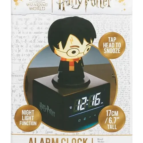 Часовник/будилник Paladone: Harry Potter – Icon Alarm Clock