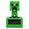 Часовник с аларма Paladone: Minecraft - Creeper Icon Alarm Clock PP11369MCFV3