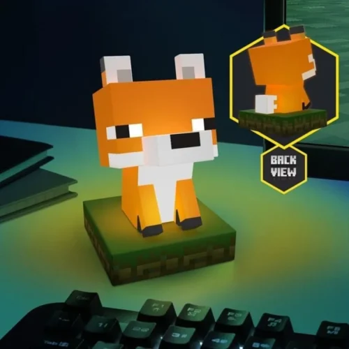 Alternative view of Лампа Paladone Icons: Minecraft - Fox Light, PP13275MCF