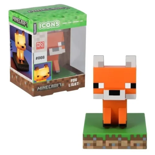 Paladone Icons: Minecraft – Fox Light