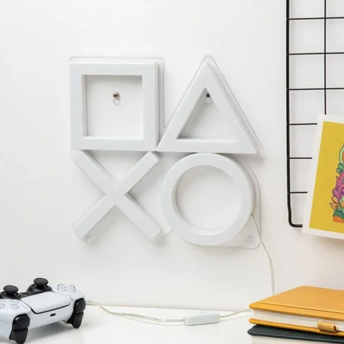 Alternative view of Лампа Paladone: Playstation - Wall Mountable LED Neon Light, PP13130PSVN