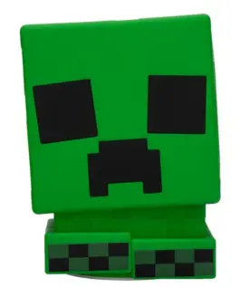 Лампа Paladone: Minecraft - Creeper SquishyGlo Silicone Light Rechargeable PP14710MCF