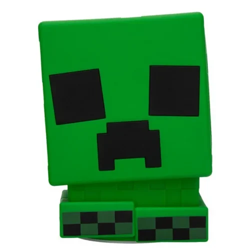 Лампа Paladone: Minecraft - Creeper SquishyGlo Silicone Light Rechargeable PP14710MCF