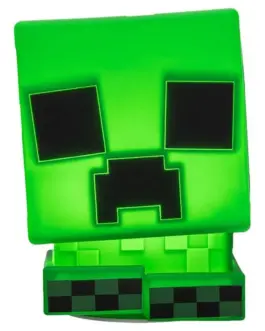 Alternative view of Лампа Paladone: Minecraft - Creeper SquishyGlo Silicone Light Rechargeable, PP14710MCF