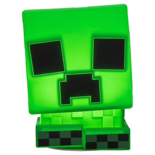 Alternative view of Лампа Paladone: Minecraft - Creeper SquishyGlo Silicone Light Rechargeable, PP14710MCF