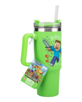 Alternative view of Чаша Paladone: Minecraft - Green 900ml Multiway Travel Cup Stra, PP14600MCF