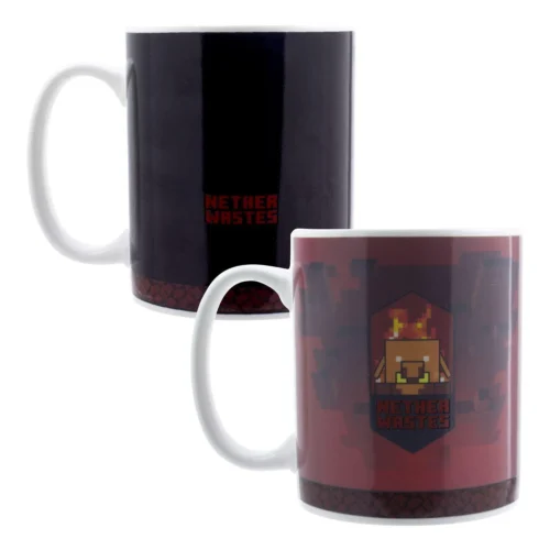 Чаша с термо ефект Paladone Minecraft Nether Heat Change Mug