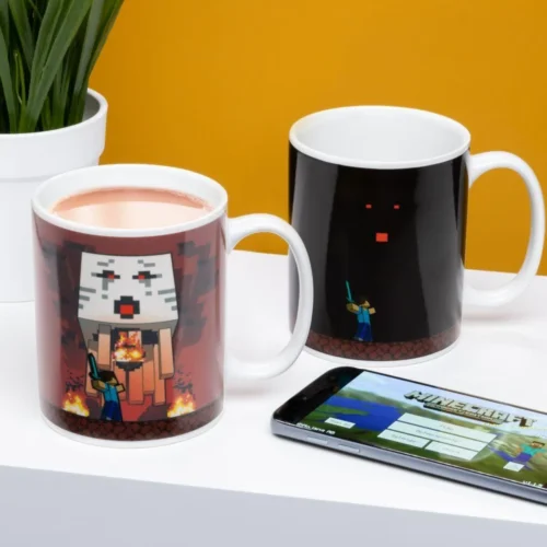 Чаша с термо ефект Paladone Minecraft Nether Heat Change Mug