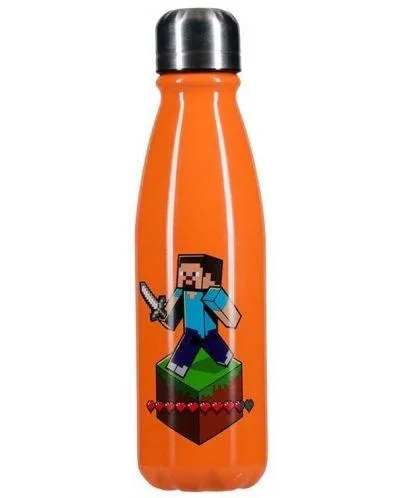 Бутилка Paladone Minecraft Paladone - Aluminium Water Bottle 600ml PP12074MCF