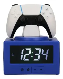 Часовник/будилник Paladone: Playstation Controller Icon Alarm Clock PP13475PS