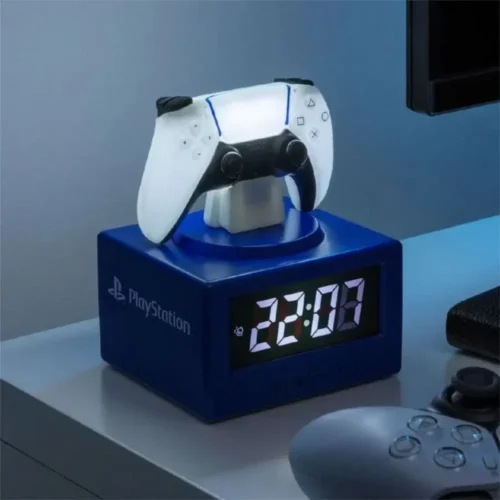 Часовник/будилник Paladone: Playstation Controller Icon Alarm Clock