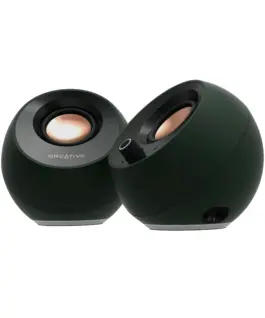 Alternative view of Озвучителна система Creative Pebble Pro - Green