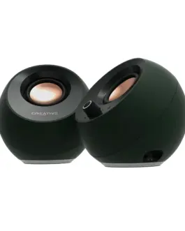 Alternative view of Озвучителна система Creative Pebble Pro - Green