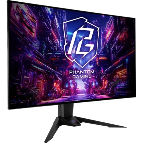Alternative view of Геймърски Монитор ASRock PGO32UFS 32" OLED Dual Mode UHD/FHD 240/480Hz, 0.3ms