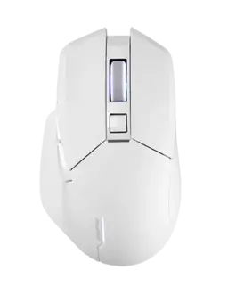 Геймърска безжична мишка PowerColor ALPHYN AM10 - White