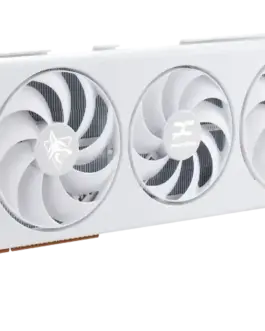Alternative view of Видео карта PowerColor Radeon RX 9070 XT Hellhound White 16GB GDDR6