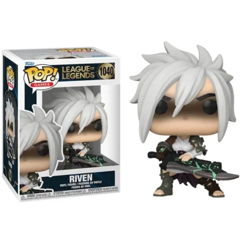 Alternative view of Фигурка League of Legends POP! Games Riven w/Broken Blade 9 cm #1040