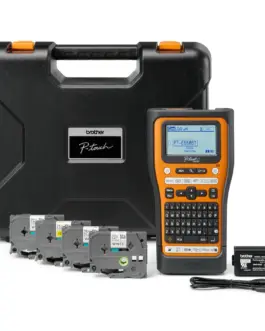 ПРОФЕСИОНАЛЕН ЕТИКЕТЕН ПРИНТЕР BROTHER - PT-E560BTSPQL1 (PTE560BTSPQL1) комплект - PN