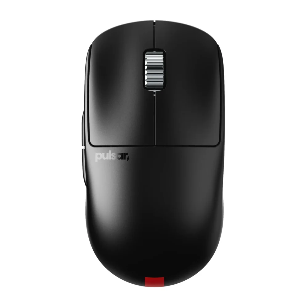 Pulsar професионална геймърска мишка Wireless Gaming Mouse X2 v3 eS Size1 Black 8K OLED Display Tournament