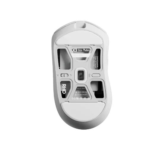 Alternative view of Pulsar професионална геймърска мишка Wireless Gaming Mouse X3 Size1 White - 1K (8K compatible)