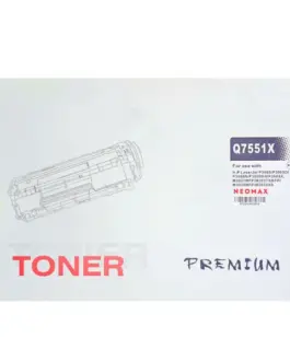 КАСЕТА ЗА HP Laserjet P3005/M3035 MFP/M3027 MFP - /51X/ - Q7551X - WITH CHIP / С ЧИП - Black - PN HT-Q7551X -