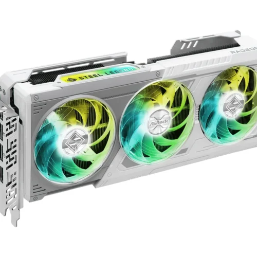 Alternative view of Видео карта ASRock RADEON RX 9070 XT STEEL LEGEND 16GB GDDR6