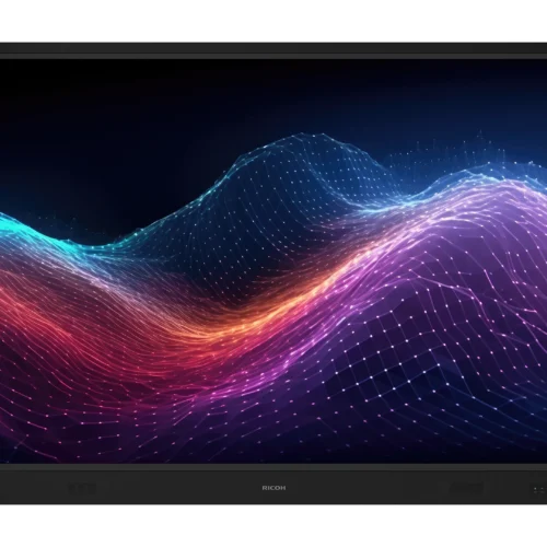 Alternative view of Интерактивен дисплей RICOH A8610, 86", 3840 x 2160, HDMI, DP, Android 13, USB, Мулти-тъч, Черен