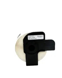 Alternative view of ЛЕНТА ЗА ЕТИКЕТНИ ПРИНТЕРИ BROTHER ТИП QL - STANDARD ADDRESS LABEL - 29 mm x 90 mm x 400 - PN DK11201 (DK-11201)