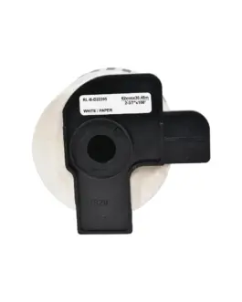 Alternative view of ЛЕНТА ЗА ЕТИКЕТНИ ПРИНТЕРИ BROTHER ТИП QL - CONTINUOUS PAPER TAPE - 62 mm x 30,48 m - PN DK22205 (DK-22205)