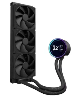 Alternative view of Охладител за процесор NZXT Kraken Elite 360 V2 Black LCD Display
