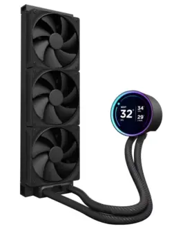 Alternative view of Охладител за процесор NZXT Kraken Elite 360 V2 Black LCD Display