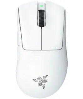 Геймърска МИШКА RAZER DEATHADDER V3 Pro - Wired - White - PN RZ01-04630200-R3G1