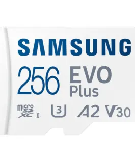 Карта памет Samsung EVO Plus microSDXC UHS-I 256GB Адаптер