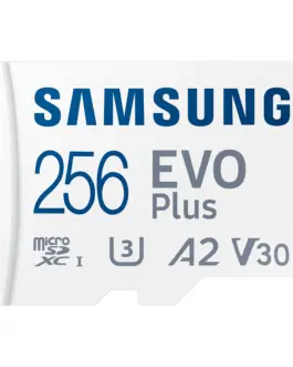 Карта памет Samsung EVO Plus microSDXC UHS-I 256GB Адаптер