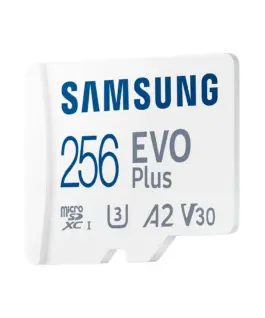 Alternative view of Карта памет Samsung EVO Plus, microSDXC, UHS-I, 256GB, Адаптер