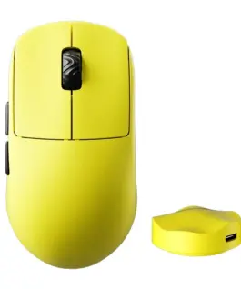 Alternative view of Scyrox професионална геймърска мишка V8 Yellow - Wireless Gaming Mouse - 8K Polling Rate