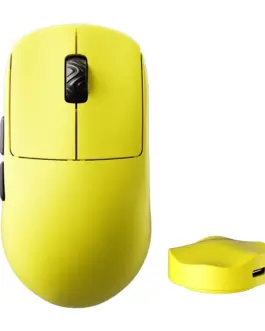 Alternative view of Scyrox професионална геймърска мишка V8 Yellow - Wireless Gaming Mouse - 8K Polling Rate