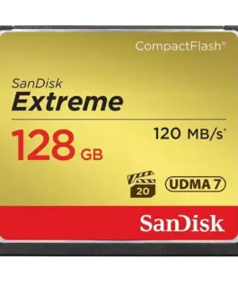 Карта памет SANDISK  Extreme CompactFlash Memory Card 128Gb