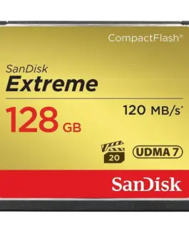Карта памет SANDISK  Extreme CompactFlash Memory Card 128Gb