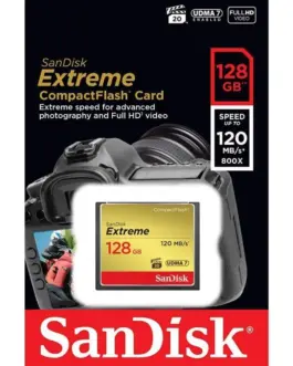 Alternative view of Карта памет SANDISK  Extreme CompactFlash Memory Card 128Gb