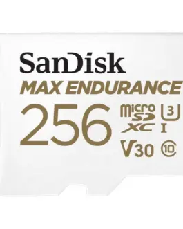 Карта памет SANDISK MAX Endurance SD Адаптер micro SDXC UHD V30 256GB Class