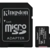 КАРТА ПАМЕТ Kingston CANVAS PLUS +ADP C10 UHS-I - 256GB - PN SDCS2/256GB