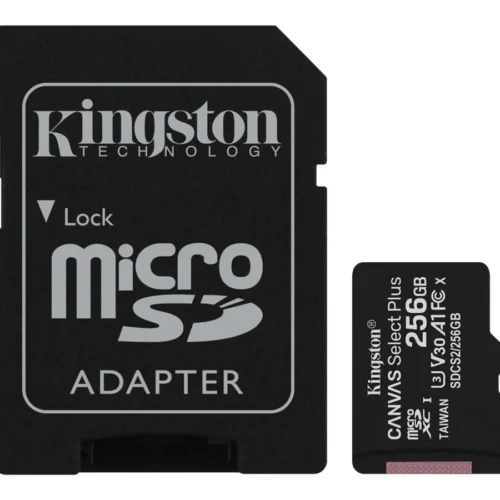 КАРТА ПАМЕТ Kingston CANVAS PLUS +ADP C10 UHS-I - 256GB - PN SDCS2/256GB