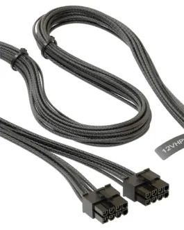 Seasonic модулен кабел Modding Cable 600W Black - PCIe 5.0 12VHPWR -