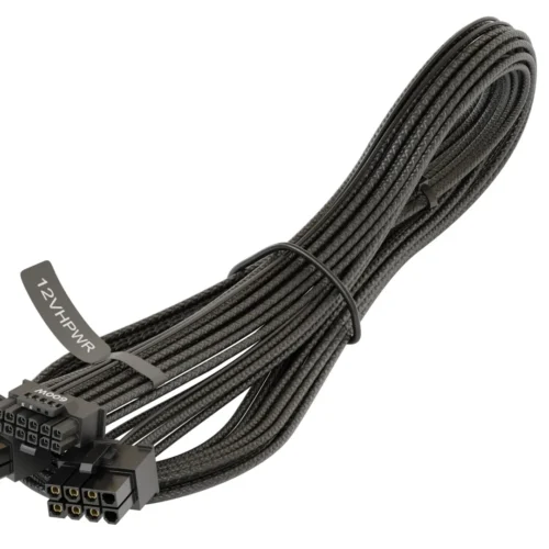 Alternative view of Seasonic модулен кабел Modding Cable 600W Black - PCIe 5.0 12VHPWR - SS-2X8P-12VHPWR-600-BK
